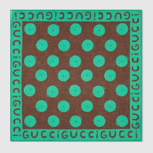 Children's printed cotton bandana