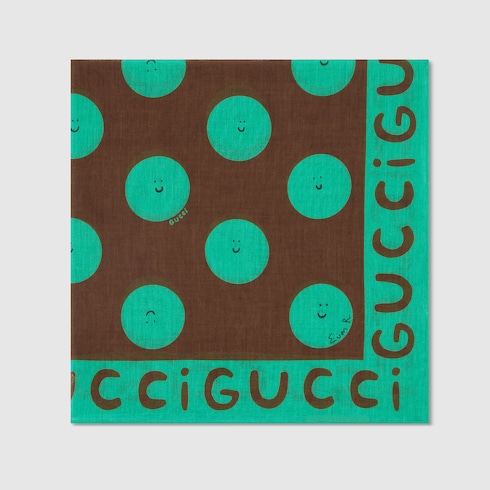 Pañuelo infantil de algodón con estampado