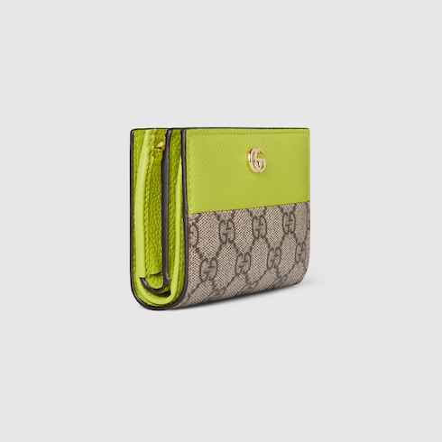 Bi-color GG Marmont small wallet
