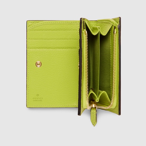 Bi-color GG Marmont small wallet