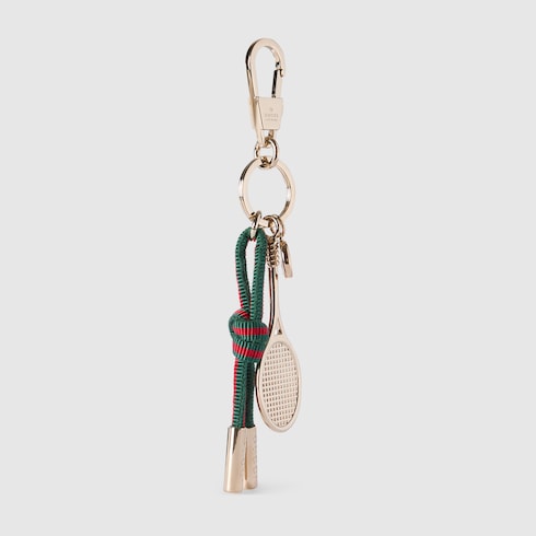 Gucci Tennis Schlüsselanhänger mit Web