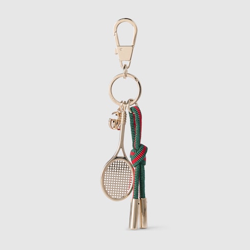 Gucci Tennis Schlüsselanhänger mit Web