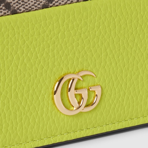 GG Marmont bi-color wallet on chain Detail 4