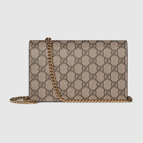 GG Marmont bi-color wallet on chain Detail 5