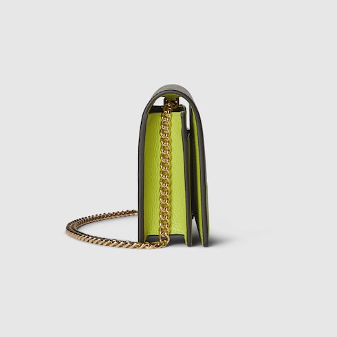 GG Marmont bi-color wallet on chain Detail 6