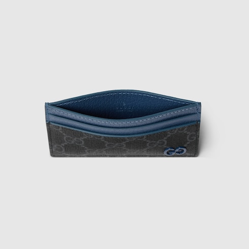 Blue trim GG card case
