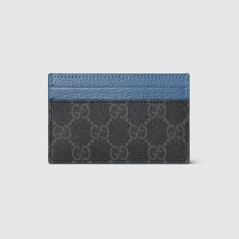 Blue trim GG card case