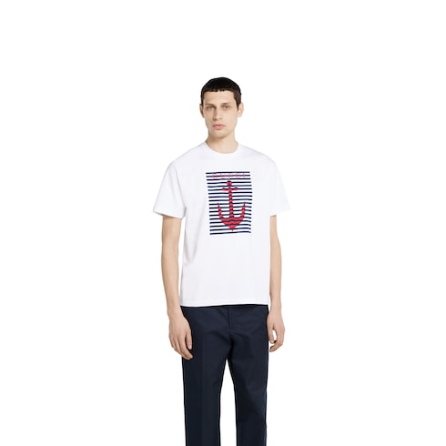 T-Shirt aus Baumwolljersey mit Print