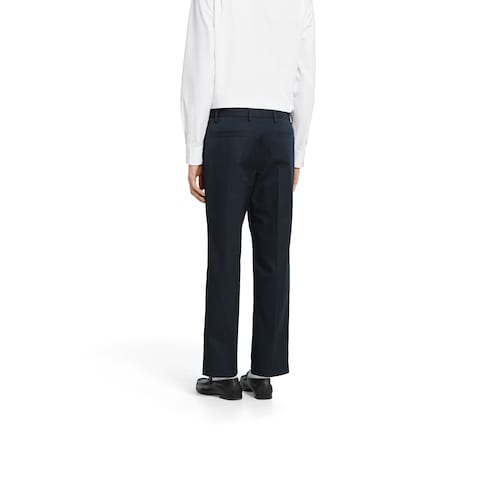 Cotton twill pant with Web detail Detail 4