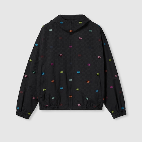 GG cotton ripstop zip jacket Detail 2