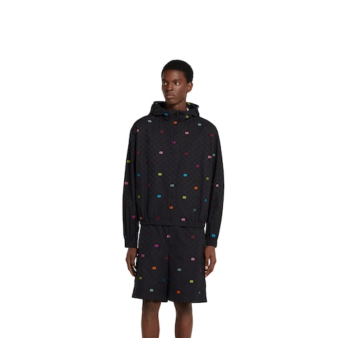 GG cotton ripstop zip jacket Detail 3