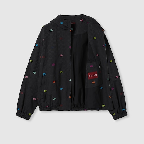 GG cotton ripstop zip jacket Detail 7