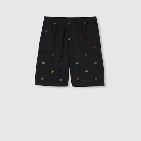 Shorts aus GG Ripstop-Baumwolle