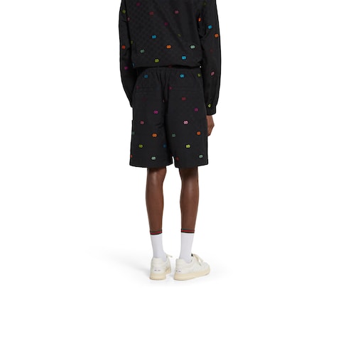 Shorts aus GG Ripstop-Baumwolle