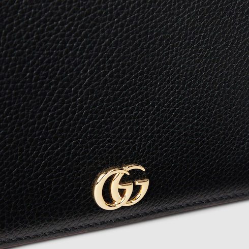 GG Marmont wallet on chain