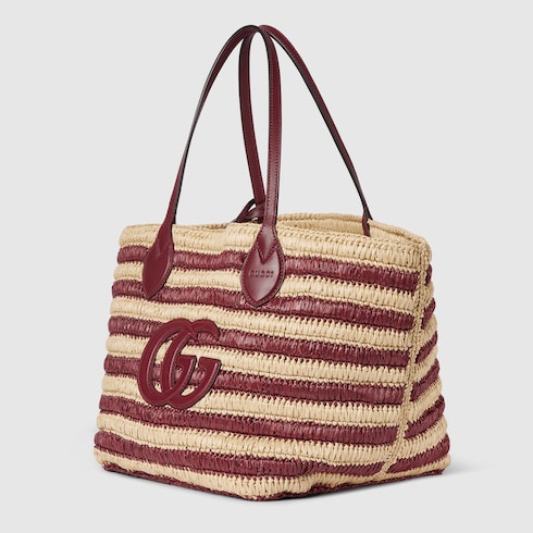 Woven medium tote bag
