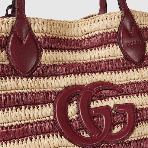 Woven medium tote bag
