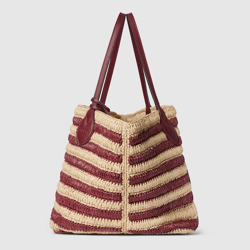 Woven medium tote bag
