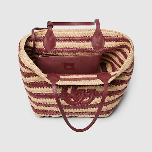 Woven medium tote bag

