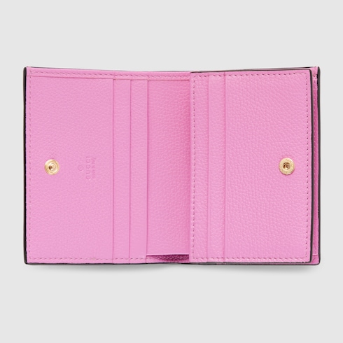 Bi-color GG Marmont small wallet