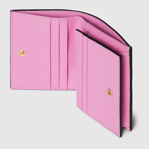 Bi-color GG Marmont small wallet