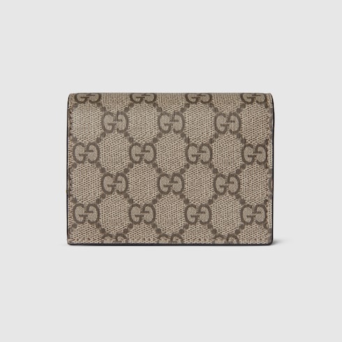 Bi-color GG Marmont small wallet