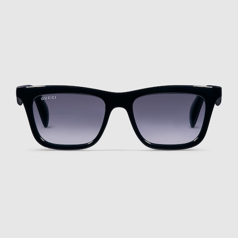 Sonnenbrille mit rechteckigem Rahmen