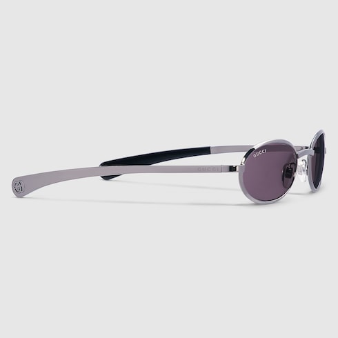 Oval frame sunglasses