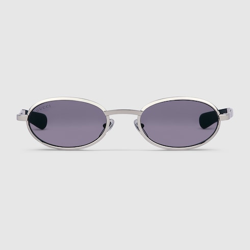 Oval frame sunglasses