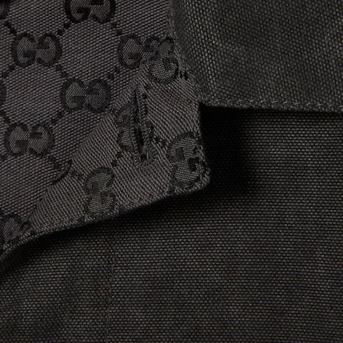 Delavé cotton canvas jacket Detail 7