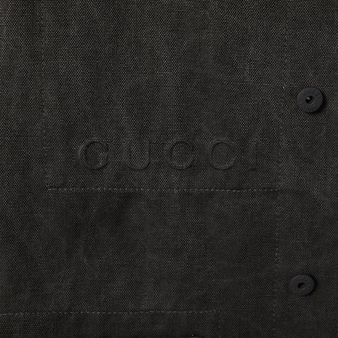 Delavé cotton canvas jacket Detail 8