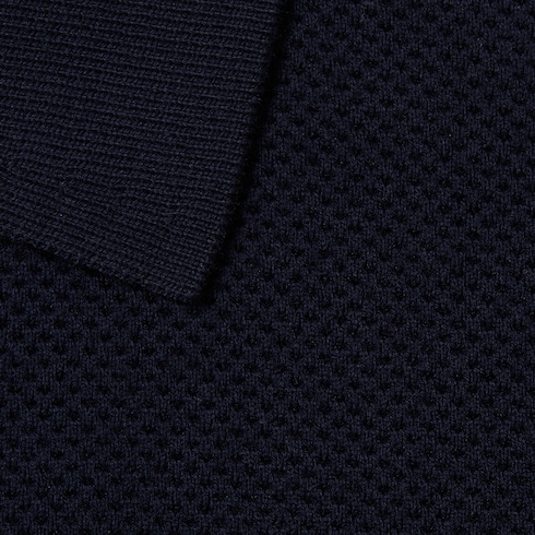 Poloshirt aus Baumwoll-Piqué mit Web