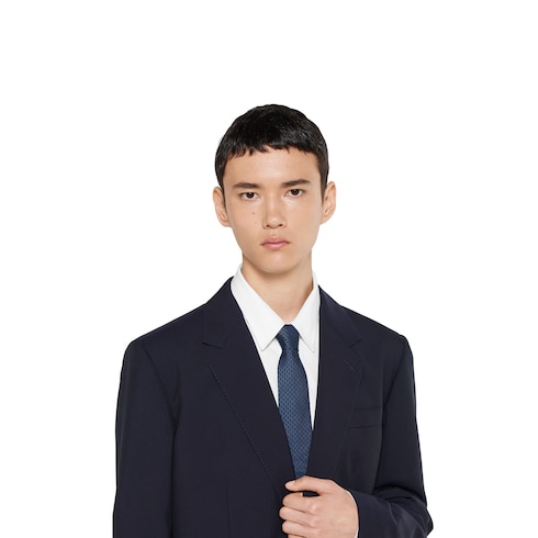 Cravatta in seta jacquard GG