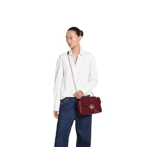 GG Marmont large shoulder bag
