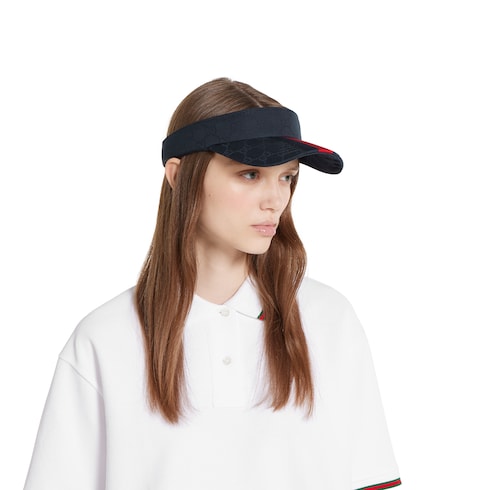 GG cotton visor with Web
