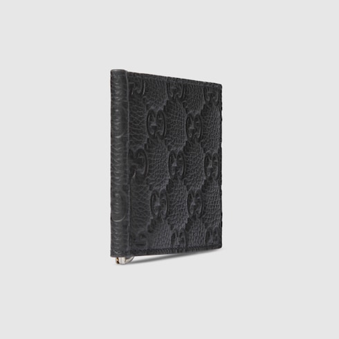 Gucci Imprint wallet with money clip Detail 3