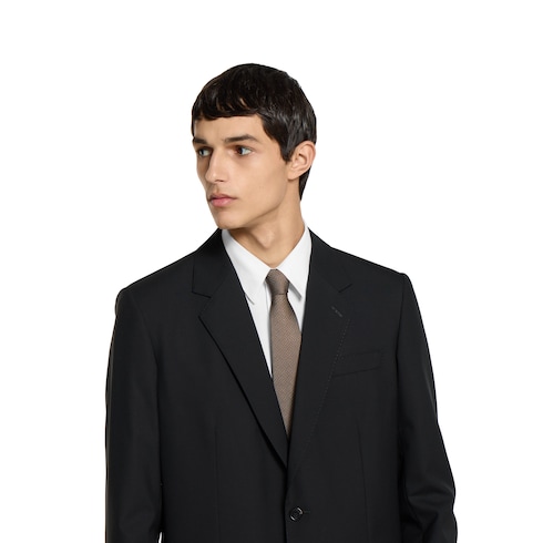 Gucci silk jacquard tie