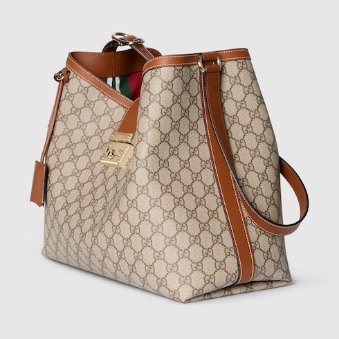 Padlock large shoulder bag

