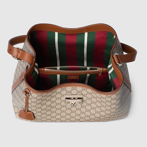 Padlock large shoulder bag
