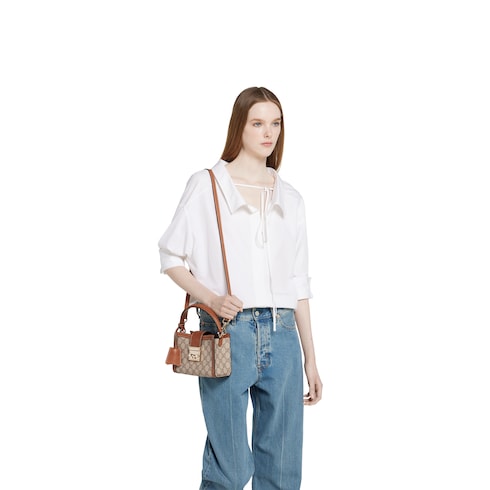 Padlock small top handle bag
