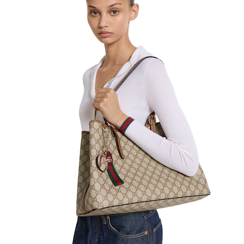 Gucci Tennis keychain with Web