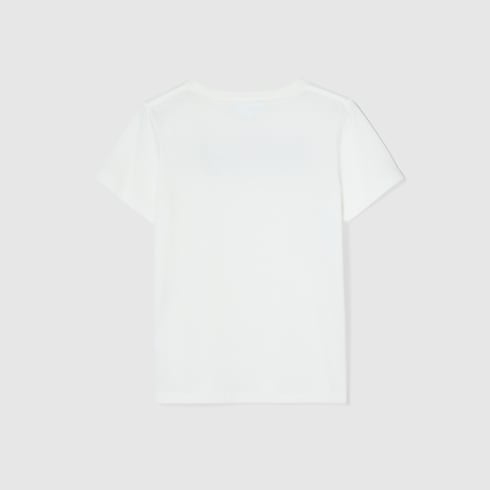 Camiseta infantil de algodón con estampado