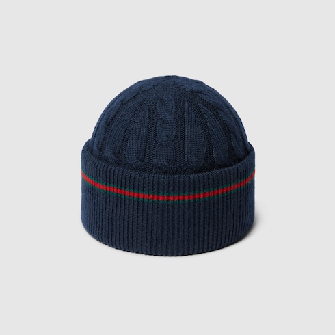 Children's wool hat with Web