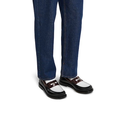 Men's loafer with removable detail