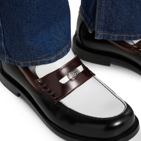 Men's loafer with removable detail