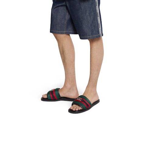 Mules à motif GG pour homme