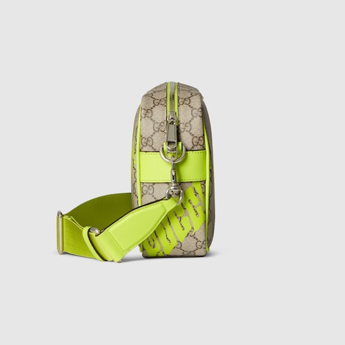 Medium crossbody bag with print