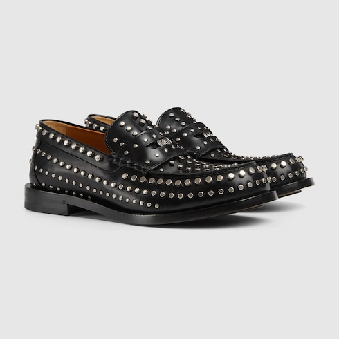 Men's loafer with removable detail