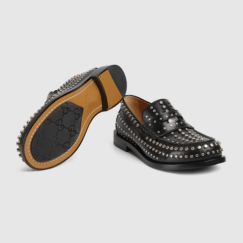 Men's loafer with removable detail