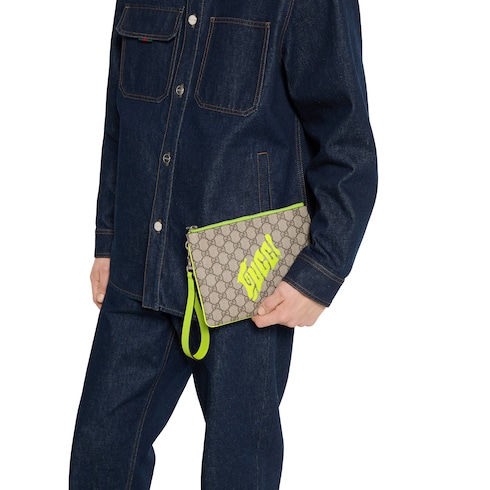 Small pouch with print